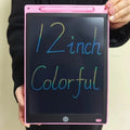 Kids LCD writing and doodle tablet with stylus for mess-free drawing