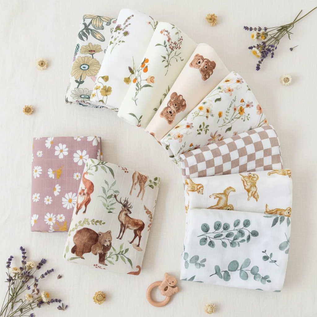 Newborn Keepsake Set – Flat Lay